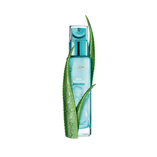 آبرسان پوست‌های خشک و حساس آلوئه‌ورا هیدرا جنیوس لورال پاریس 70ml