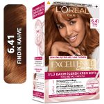 رنگ موی لورال شماره 6.41 - رنگ قهوه‌ای فندقی اکسلانس کرم Excellence Creme