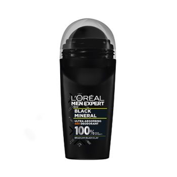 مام رول ضد تعریق مردانه لورال مدل بلک مینرال Black Mineral