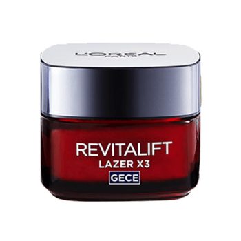 کرم شب ضد چروک و جوانساز لورآل Revitalift Laser X3