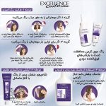 رنگ موی لورال شماره 8.11 – رنگ بلوند دودی روشن و سرد اکسلانس کول کرم Excellence Cool Creme