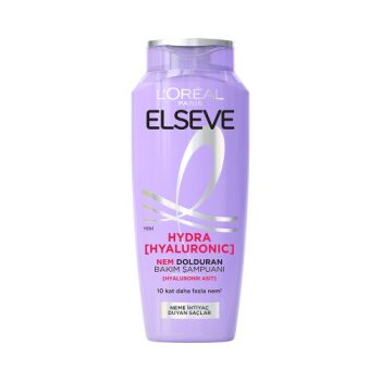 شامپو مرطوب‌کننده و آبرسان Elseve Hydra Hyaluronic حجم 300 میلی‌لیتر