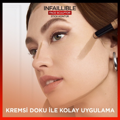 استیک کانتور لورال مدل Infaillible Face Sculpter رنگ Fair Light