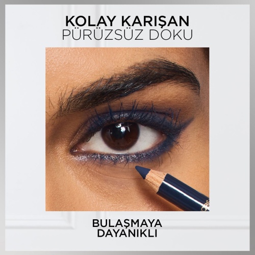مداد چشم لورال مدل Haute Couleur رنگ 130 Blue Suede