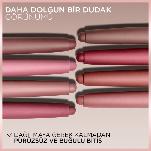 مداد لب لورال مدل Blurfiller شماره 530 رنگ Bordeaux Bisous