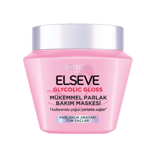 ماسک مو لورال مدل Glycolic Gloss حجم 300 میلی‌لیتر