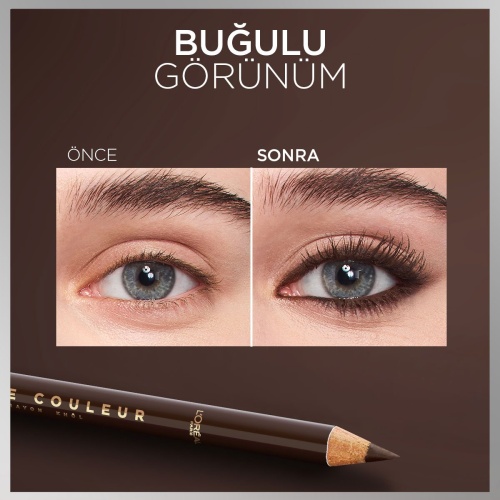 مداد چشم لورال مدل Haute Couleur رنگ 120 Brun Leather