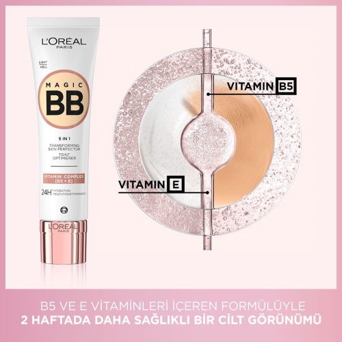 کرم بی بی لورال مدل Magic BB رنگ Medium Light