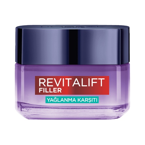 کرم ژل آبرسان و ضد چربی لورال مدل Revitalift Filler حاوی سالیسیلیک اسید و هیالورونیک اسید